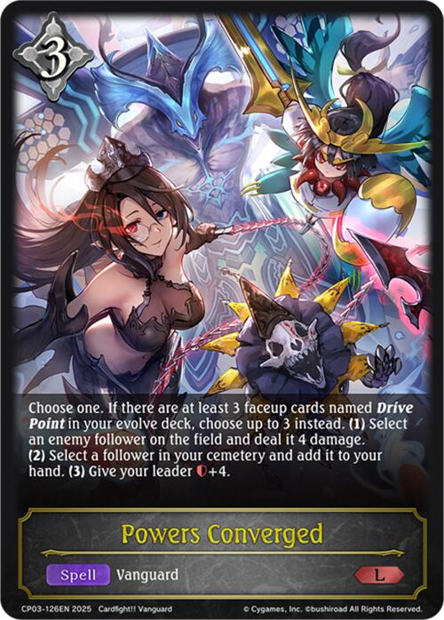 Powers Converged (CP03-126EN) [Cardfight!! Vanguard] - Bushiroad - Card Brawlers | Quebec | Canada |