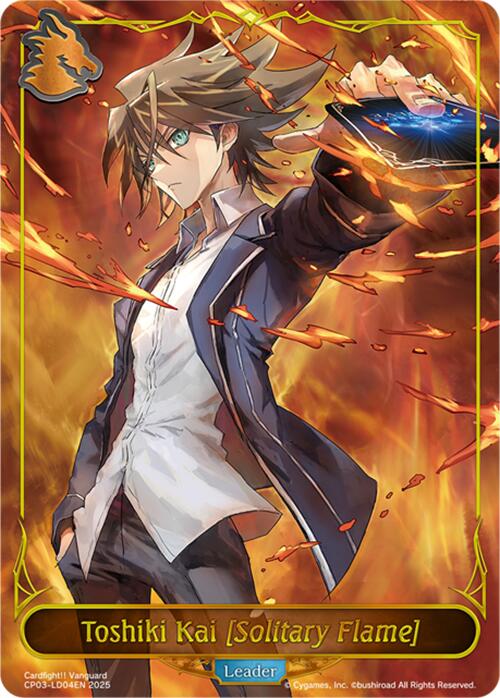 Toshiki Kai [Solitary Flame] (CP03-LD04EN) [Cardfight!! Vanguard] - Bushiroad - Card Brawlers | Quebec | Canada |