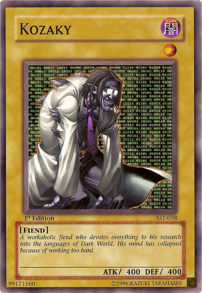 Kozaky [AST-058] Common - Yu-Gi-Oh! - Card Brawlers | Quebec | Canada |