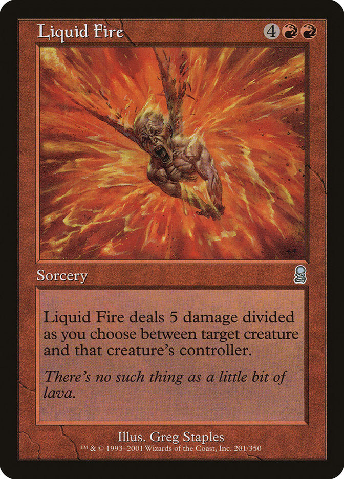 Liquid Fire [Odyssey] - Magic: The Gathering - Card Brawlers | Quebec | Canada |