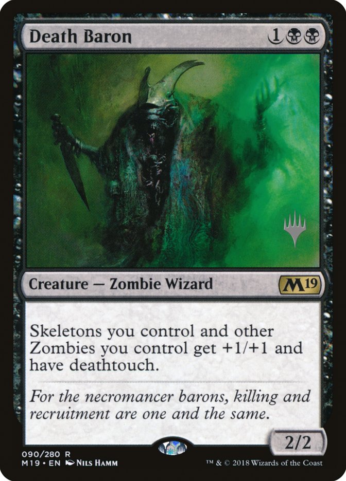 Death Baron (Promo Pack) [Core Set 2019 Promos] - Magic: The Gathering - Card Brawlers | Quebec | Canada |