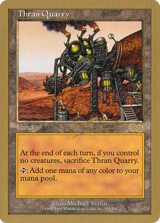 Thran Quarry (Nicolas Labarre) [World Championship Decks 2000] - Magic: The Gathering - Card Brawlers | Quebec | Canada |