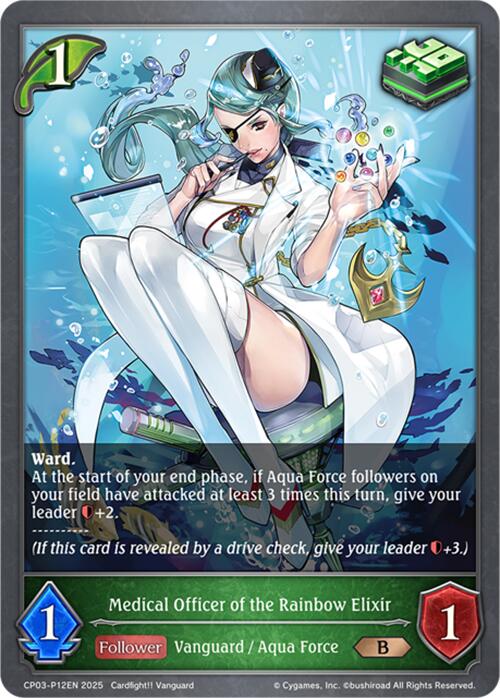 Medical Officer of the Rainbow Elixir - P12EN (Foil) (CP03-P12EN) [Cardfight!! Vanguard] - Bushiroad - Card Brawlers | Quebec | Canada |
