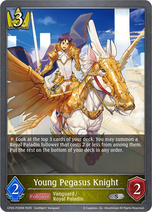 Young Pegasus Knight - P20EN (Foil) (CP03-P20EN) [Cardfight!! Vanguard] - Bushiroad - Card Brawlers | Quebec | Canada |