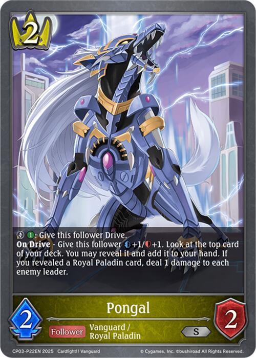 Pongal - P22EN (Foil) (CP03-P22EN) [Cardfight!! Vanguard] - Bushiroad - Card Brawlers | Quebec | Canada |