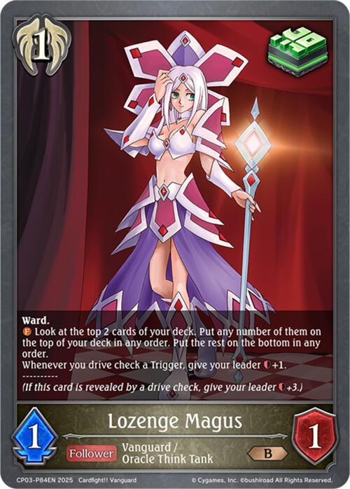 Lozenge Magus - P84EN (Foil) (CP03-P84EN) [Cardfight!! Vanguard] - Bushiroad - Card Brawlers | Quebec | Canada |