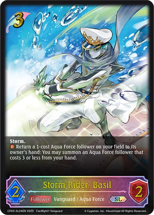 Storm Rider, Basil (CP03-SL04EN) [Cardfight!! Vanguard] - Bushiroad - Card Brawlers | Quebec | Canada |