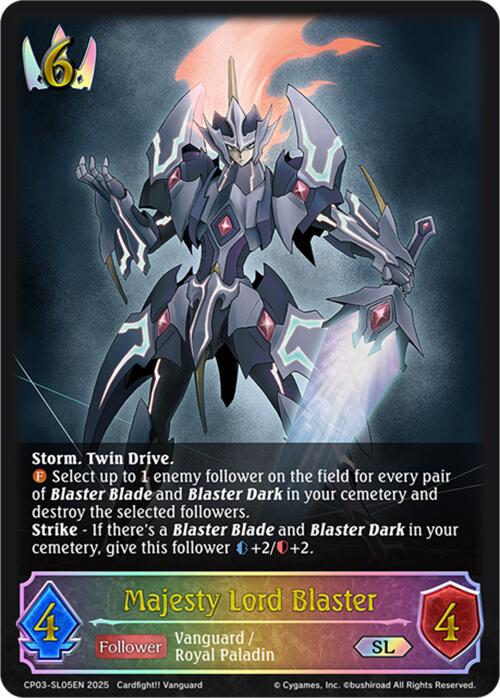 Majesty Lord Blaster (CP03-SL05EN) [Cardfight!! Vanguard] - Bushiroad - Card Brawlers | Quebec | Canada |