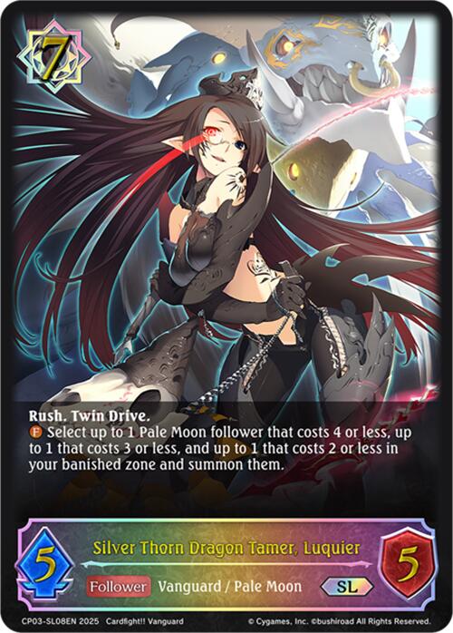 Silver Thorn Dragon Tamer, Luquier (CP03-SL08EN) [Cardfight!! Vanguard] - Bushiroad - Card Brawlers | Quebec | Canada |