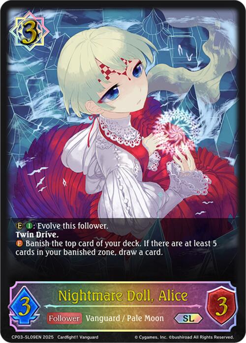 Nightmare Doll, Alice (CP03-SL09EN) [Cardfight!! Vanguard] - Bushiroad - Card Brawlers | Quebec | Canada |