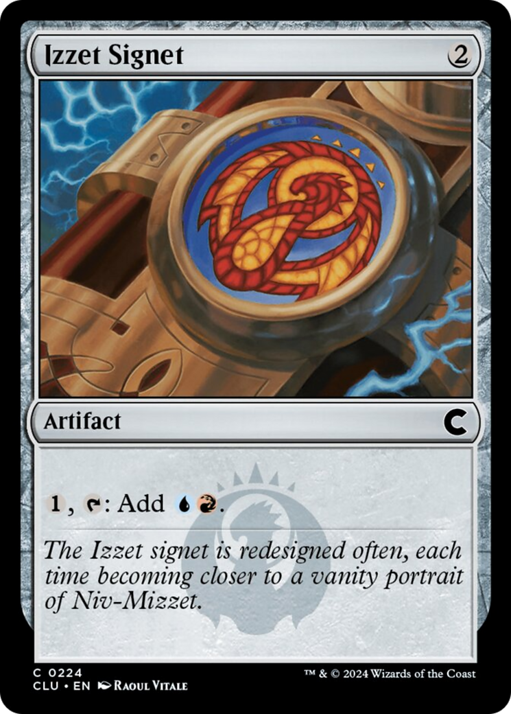Izzet Signet [Ravnica: Clue Edition] - Magic: The Gathering - Card Brawlers | Quebec | Canada |