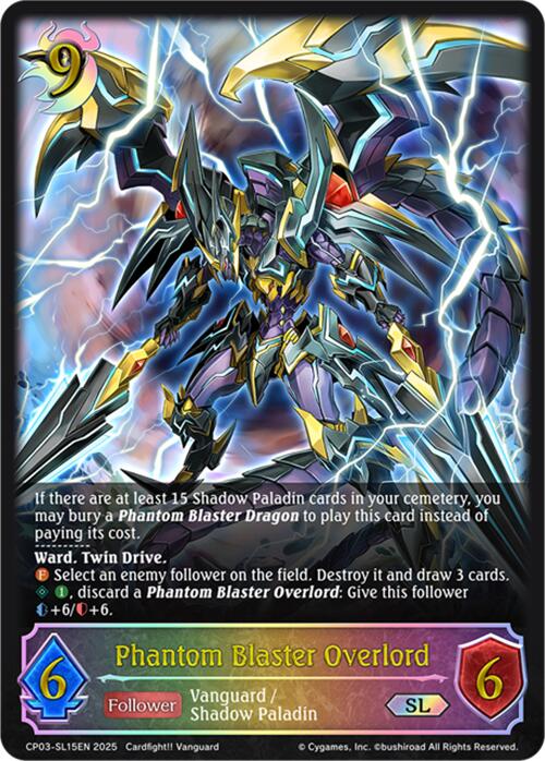 Phantom Blaster Overlord (CP03-SL15EN) [Cardfight!! Vanguard] - Bushiroad - Card Brawlers | Quebec | Canada |