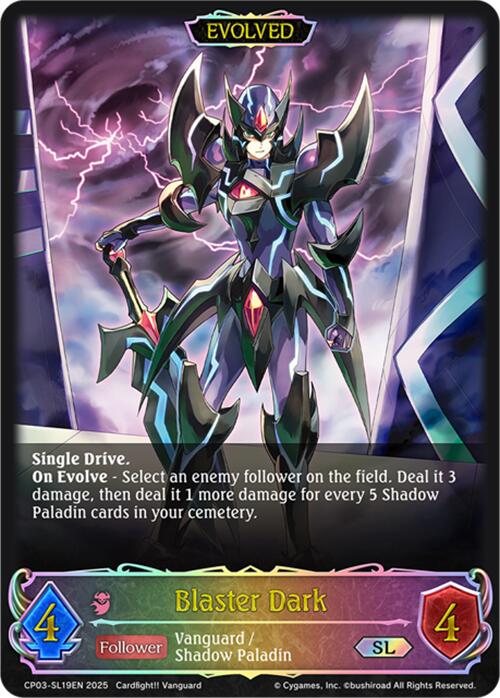 Blaster Dark (Evolved) (CP03-SL19EN) [Cardfight!! Vanguard] - Bushiroad - Card Brawlers | Quebec | Canada |