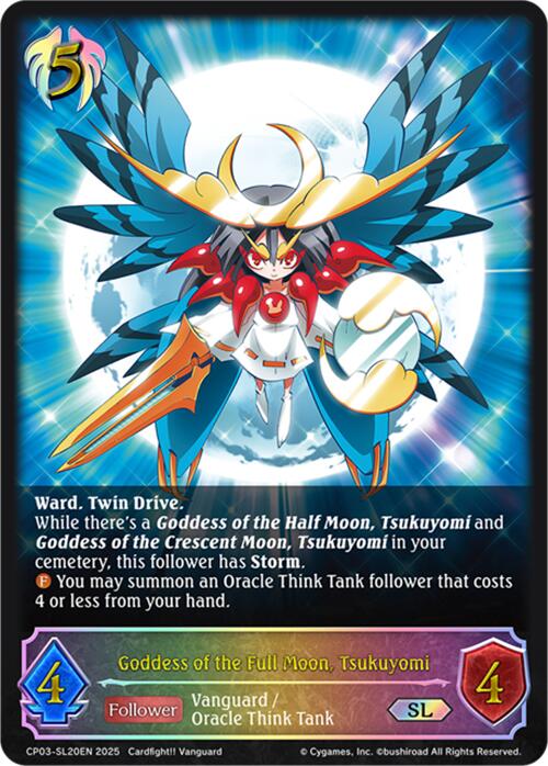 Goddess of the Full Moon, Tsukuyomi (CP03-SL20EN) [Cardfight!! Vanguard] - Bushiroad - Card Brawlers | Quebec | Canada |