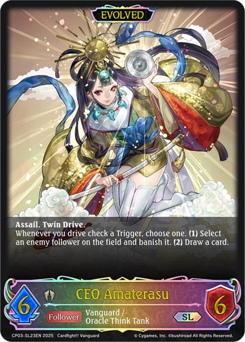 CEO Amaterasu (Evolved) (CP03-SL23EN) [Cardfight!! Vanguard] - Bushiroad - Card Brawlers | Quebec | Canada |