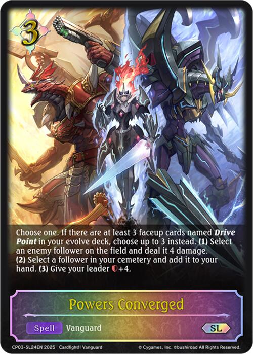 Powers Converged (CP03-SL24EN) [Cardfight!! Vanguard] - Bushiroad - Card Brawlers | Quebec | Canada |