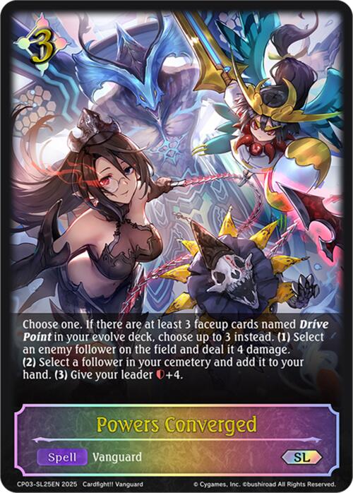 Powers Converged (CP03-SL25EN) [Cardfight!! Vanguard] - Bushiroad - Card Brawlers | Quebec | Canada |