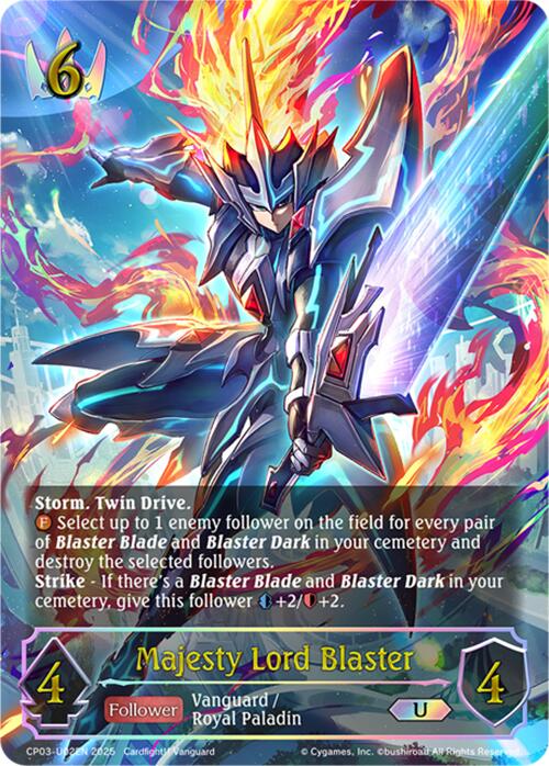 Majesty Lord Blaster (CP03-U02EN) [Cardfight!! Vanguard] - Bushiroad - Card Brawlers | Quebec | Canada |