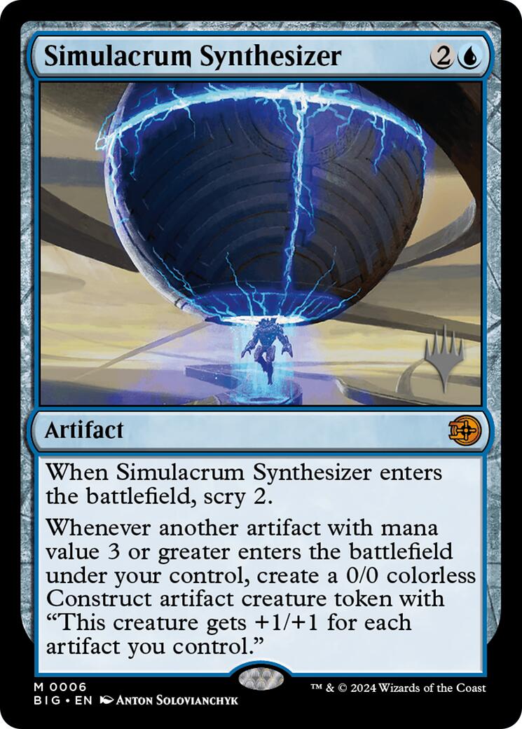 Simulacrum Synthesizer [Edge of Eternities Promo Pack] - Magic: The Gathering - Card Brawlers | Quebec | Canada |