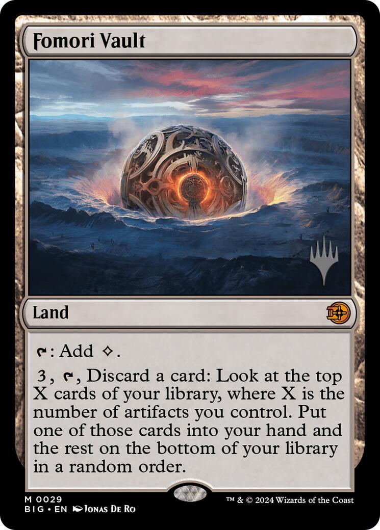 Fomori Vault [Edge of Eternities Promo Pack] - Magic: The Gathering - Card Brawlers | Quebec | Canada |