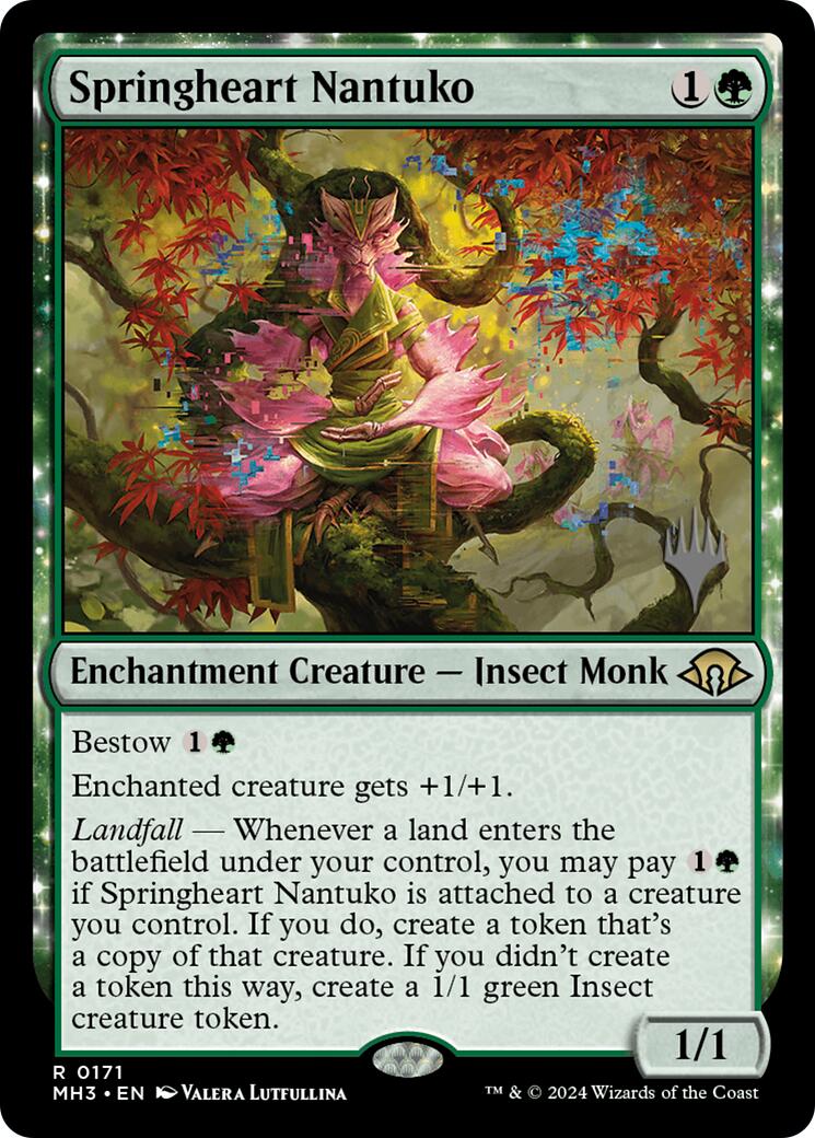 Springheart Nantuko [Edge of Eternities Promo Pack] - Magic: The Gathering - Card Brawlers | Quebec | Canada |