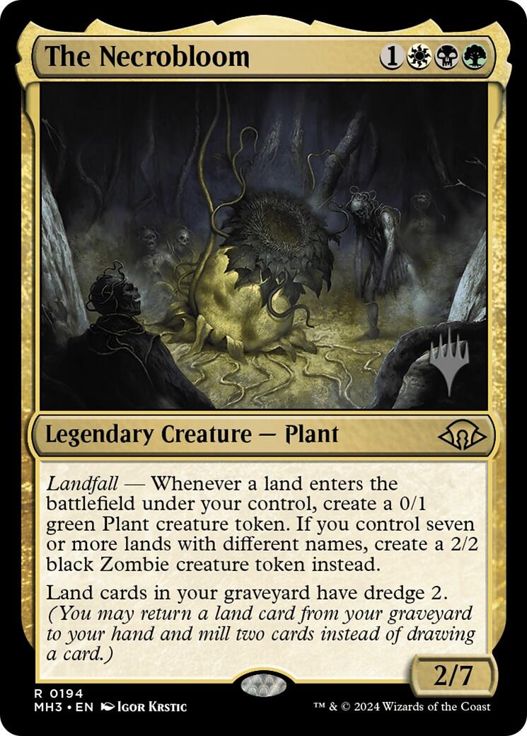 The Necrobloom [Edge of Eternities Promo Pack] - Magic: The Gathering - Card Brawlers | Quebec | Canada |