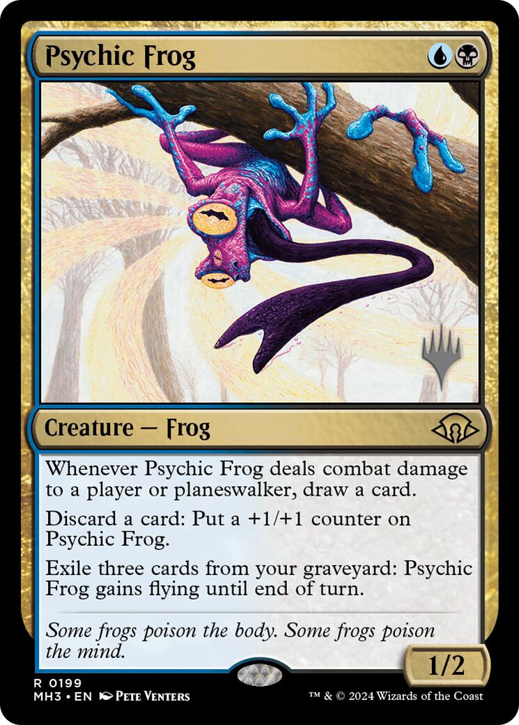 Psychic Frog [Edge of Eternities Promo Pack] - Magic: The Gathering - Card Brawlers | Quebec | Canada |