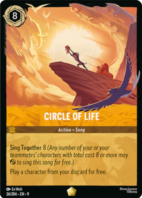 Circle of Life (26/204) [Fabled] - Disney - Card Brawlers | Quebec | Canada |
