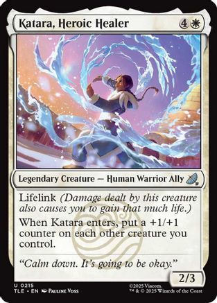 Katara, Heroic Healer [Avatar: The Last Airbender: Eternal-Legal] - Magic: The Gathering - Card Brawlers | Quebec | Canada |