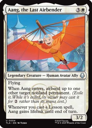 Aang, the Last Airbender [Avatar: The Last Airbender] - Magic: The Gathering - Card Brawlers | Quebec | Canada |