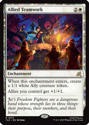 Allied Teamwork [Avatar: The Last Airbender: Eternal-Legal] - Magic: The Gathering - Card Brawlers | Quebec | Canada |