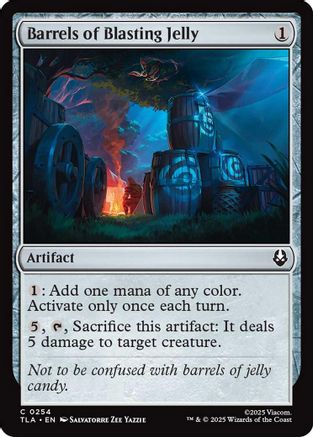 Barrels of Blasting Jelly [Avatar: The Last Airbender] - Magic: The Gathering - Card Brawlers | Quebec | Canada |