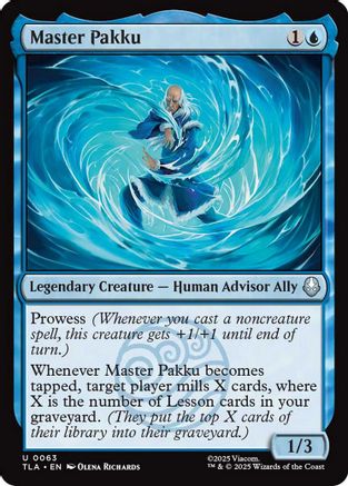 Master Pakku [Avatar: The Last Airbender] - Magic: The Gathering - Card Brawlers | Quebec | Canada |