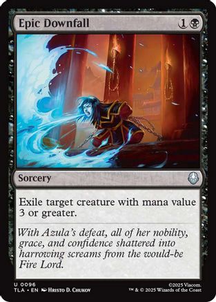 Epic Downfall [Avatar: The Last Airbender] - Magic: The Gathering - Card Brawlers | Quebec | Canada |