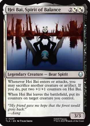 Hei Bai, Spirit of Balance [Avatar: The Last Airbender] - Magic: The Gathering - Card Brawlers | Quebec | Canada |