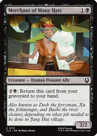 Merchant of Many Hats [Avatar: The Last Airbender] - Magic: The Gathering - Card Brawlers | Quebec | Canada |