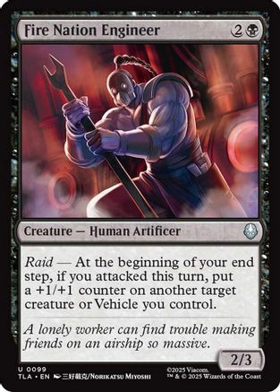 Fire Nation Engineer [Avatar: The Last Airbender] - Magic: The Gathering - Card Brawlers | Quebec | Canada |