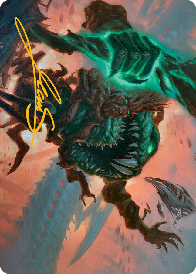 Yargle and Multani Art Card (Gold-Stamped Signature) [March of the Machine Art Series] - Magic: The Gathering - Card Brawlers | Quebec | Canada |
