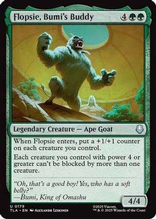 Flopsie, Bumi's Buddy [Avatar: The Last Airbender] - Magic: The Gathering - Card Brawlers | Quebec | Canada |
