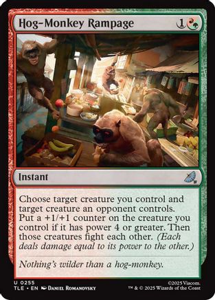 Hog-Monkey Rampage [Avatar: The Last Airbender: Eternal-Legal] - Magic: The Gathering - Card Brawlers | Quebec | Canada |