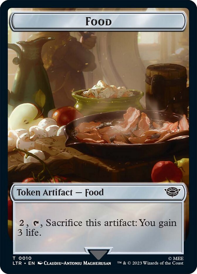 Food Token (10) [The Lord of the Rings: Tales of Middle-Earth Tokens] - Magic: The Gathering - Card Brawlers | Quebec | Canada |