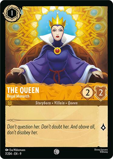 The Queen - Regal Monarch (7/204) [Fabled] - Disney - Card Brawlers | Quebec | Canada |