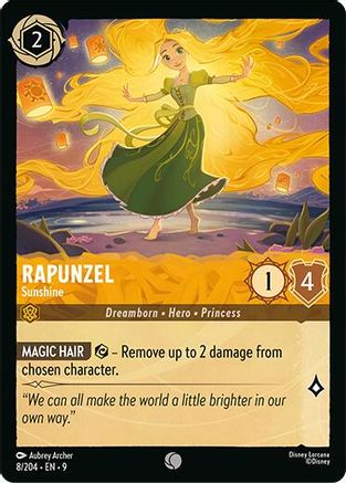 Rapunzel - Sunshine (8/204) [Fabled] - Disney - Card Brawlers | Quebec | Canada |
