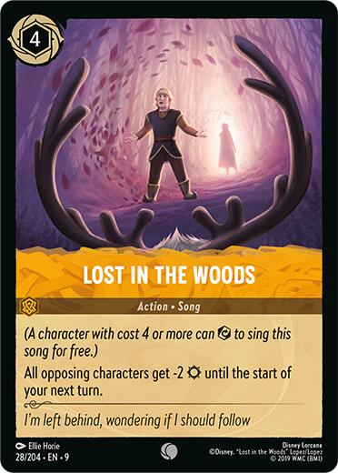 Lost in the Woods (28/204) [Fabled] - Disney - Card Brawlers | Quebec | Canada |
