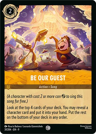 Be Our Guest (31/204) [Fabled] - Disney - Card Brawlers | Quebec | Canada |