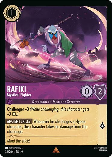 Rafiki - Mystical Fighter (36/204) [Fabled] - Disney - Card Brawlers | Quebec | Canada |