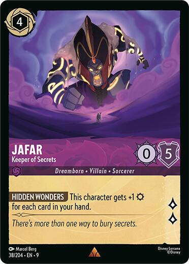 Jafar - Keeper of Secrets (38/204) [Fabled] - Disney - Card Brawlers | Quebec | Canada |