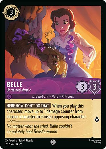 Belle - Untrained Mystic (39/204) [Fabled] - Disney - Card Brawlers | Quebec | Canada |