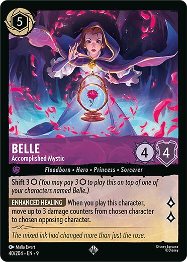 Belle - Accomplished Mystic (40/204) [Fabled] - Disney - Card Brawlers | Quebec | Canada |