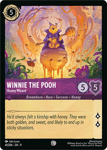 Winnie the Pooh - Hunny Wizard (41/204) [Fabled] - Disney - Card Brawlers | Quebec | Canada |